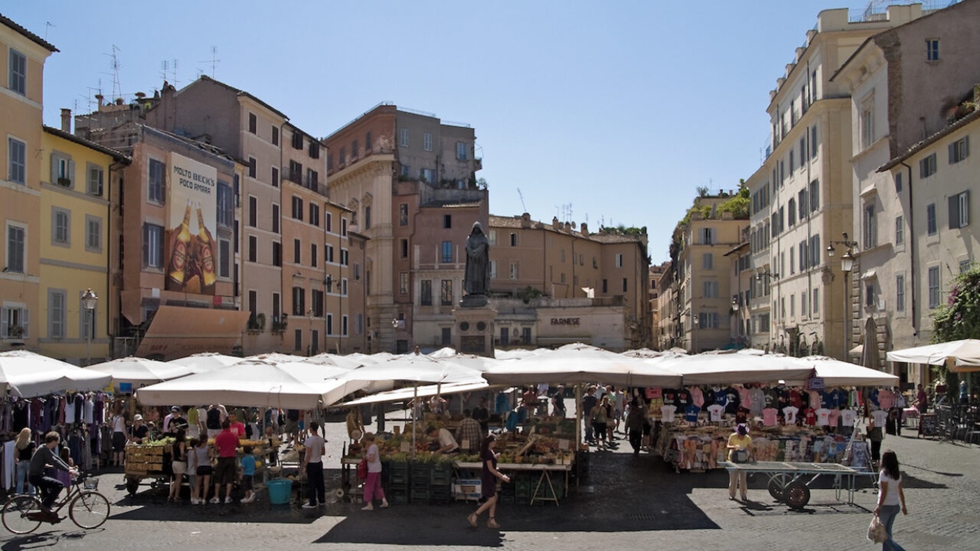 Il Mercato Rionale di Campo dei Fiori a Roma