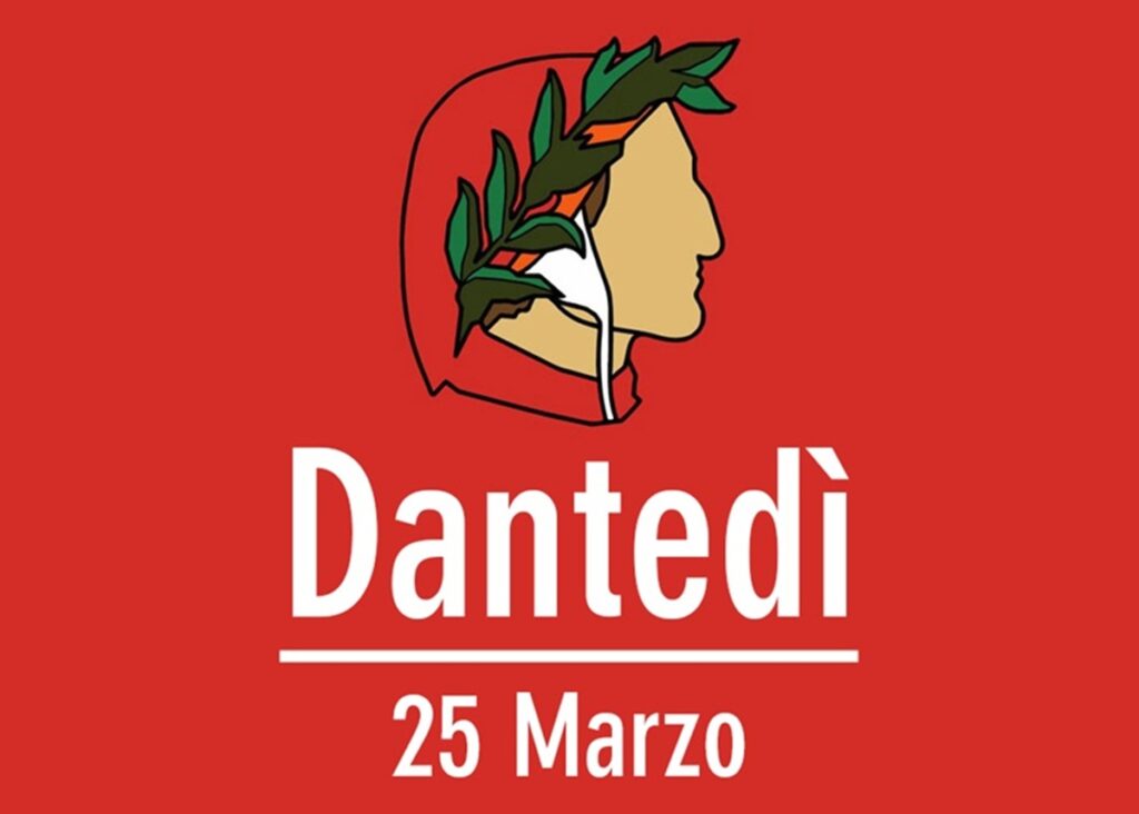 Il logo del Dantedì