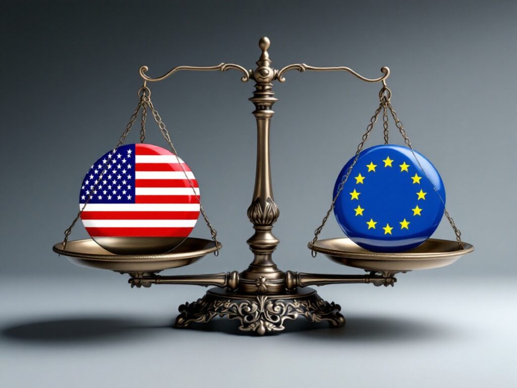 Bilancia commerciale Usa-Ue