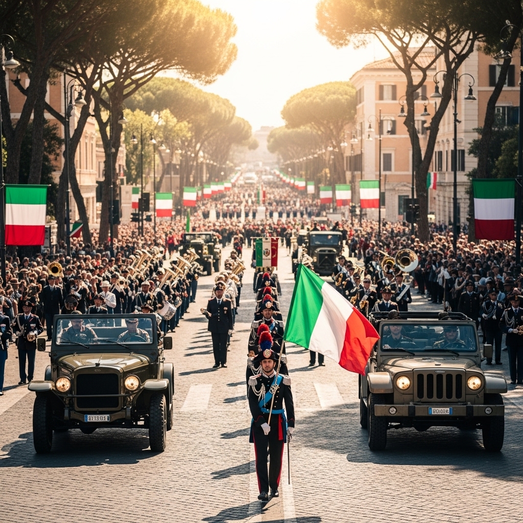 La parata della Festa della Repubblica