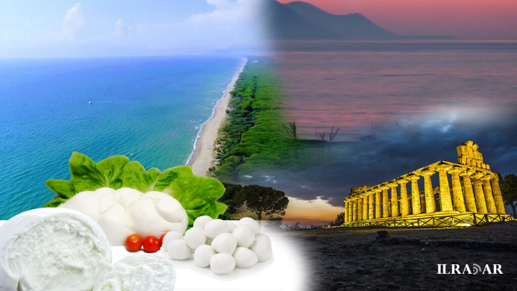 La Mozzarella di Bufala, la costa Tirrenica e i Templi di Capaccio-Paestum