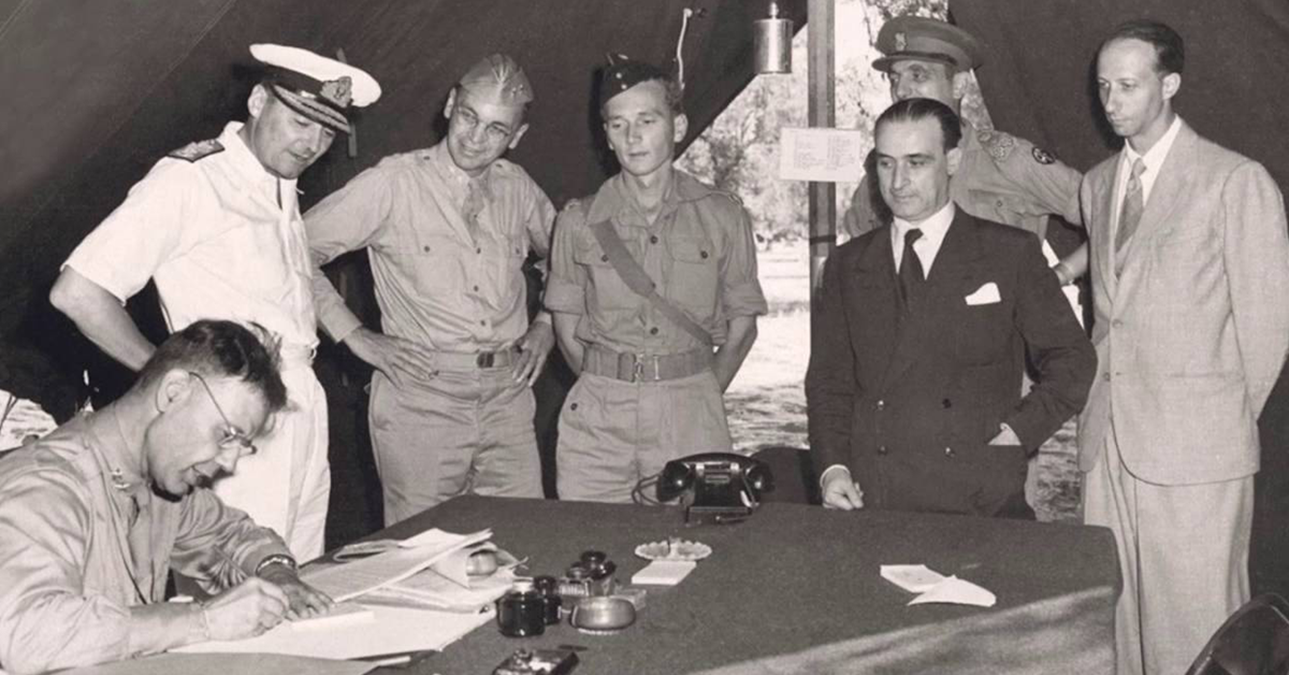 Firma dell'Armistizio di Cassibile